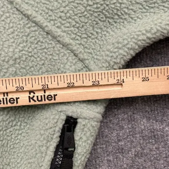 Free People FP Movement Women XS Hit The Slopes Aqua Haze Pullover Fleece Jacket - Picture 8 of 10